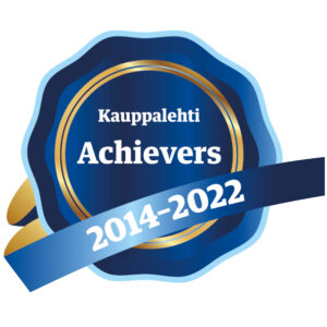 Kauppalehti Achievers certificate